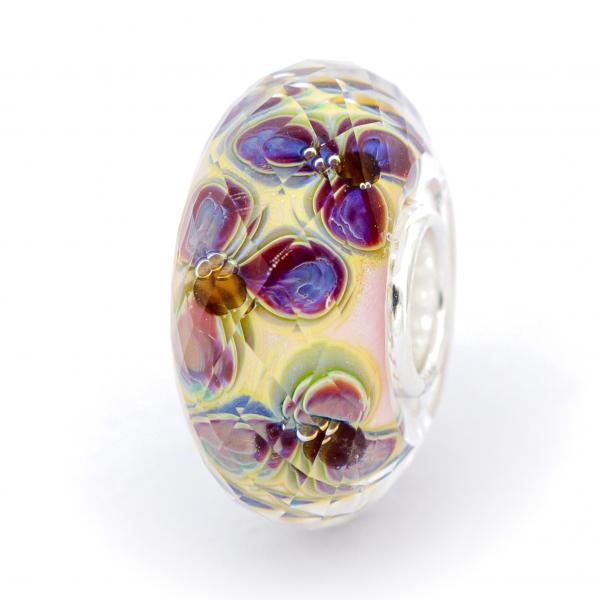 Mystic Fieldstone Fractal - Elfbeads Glas